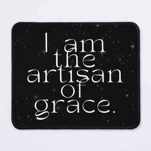 Item preview, 'I am the artisan of grace' Affirmation Card designed and sold by notastranger.