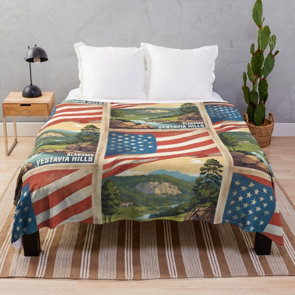 Item preview, Vestavia Hills Alabama USA Vintage Travel Tourism designed and sold by TravelersGems.