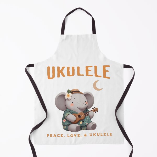 Item preview, Funny Ukulele Elephant designed and sold by LemuellTrends.