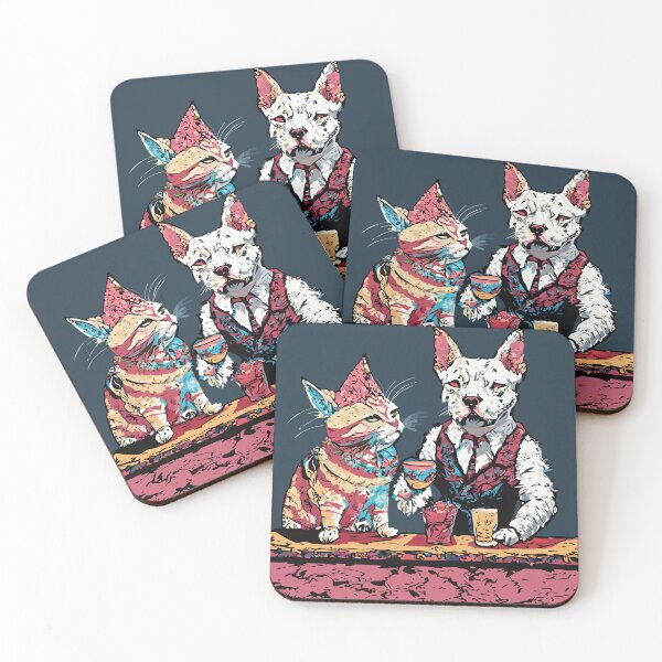 Item preview, Cats and Dogs designed and sold by Knautschibert.
