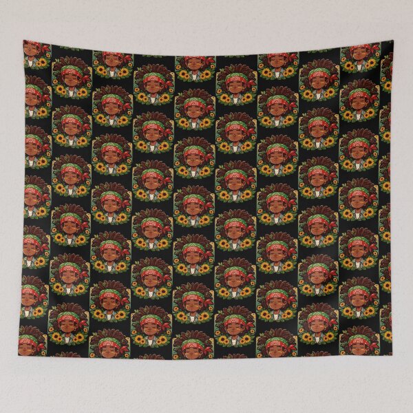 Item preview, Juneteenth African American Black History Face Dreadlocks designed and sold by Artistoos.