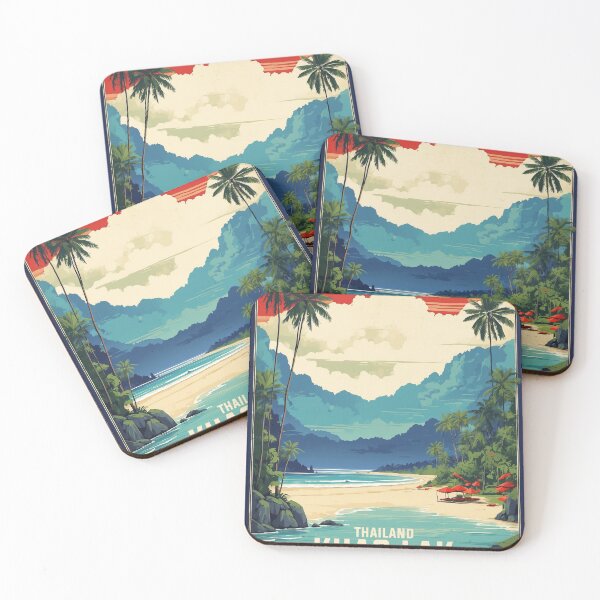 Item preview, Khao Lak Thailand Vintage Travel Tourism Retro designed and sold by TravelersGems.