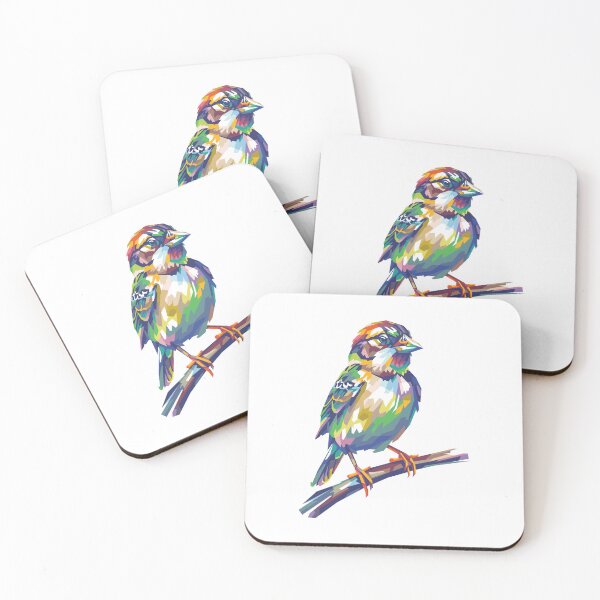 Item preview, Sparrow Bird WPAP designed and sold by Rizky Dwi Aprianda.