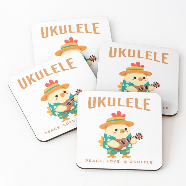 Item preview, Funny Ukulele Chicken designed and sold by LemuellTrends.