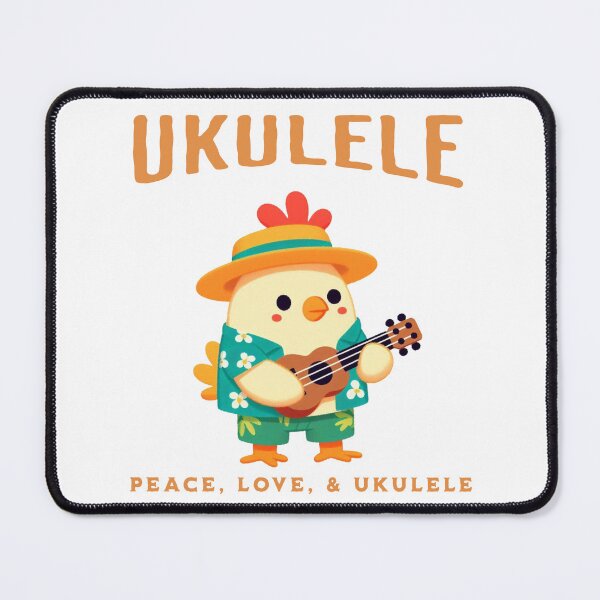 Item preview, Funny Ukulele Chicken designed and sold by LemuellTrends.
