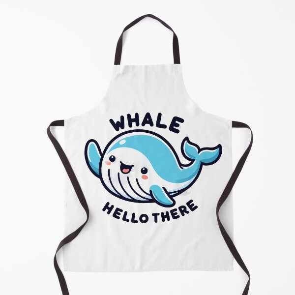 Item preview, Whale Hello There Cartoon Whale Design designed and sold by YoBoiRedgie.