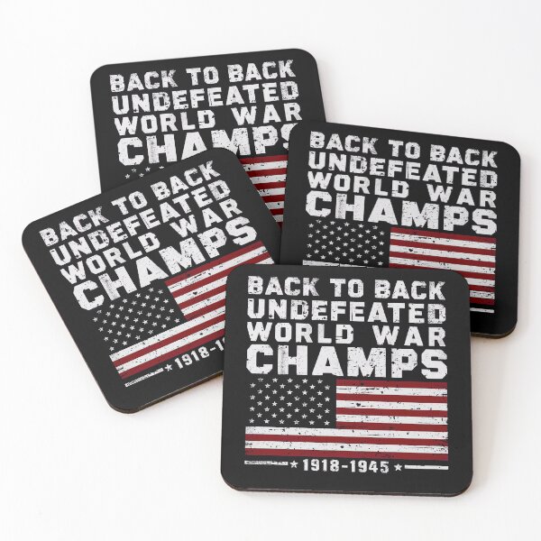 Item preview, 4th Of July - Back To Back Undefeated World War Champs designed and sold by teeturle.