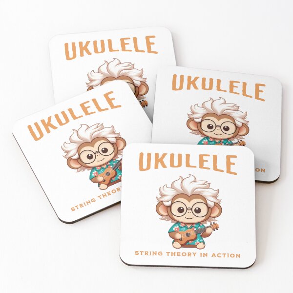 Item preview, Funny Ukulele Monkey designed and sold by LemuellTrends.