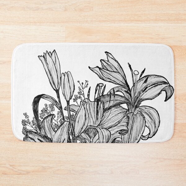 Item preview, Jar with flowers designed and sold by bagiolita.