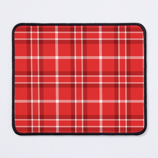 Item preview, Red And White Simple Straight Plaid Pattern designed and sold by DesignHouse07.