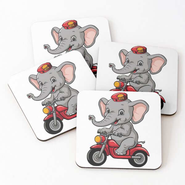 Item preview, Baby Elephant Bike Rider designed and sold by likbatonboot.