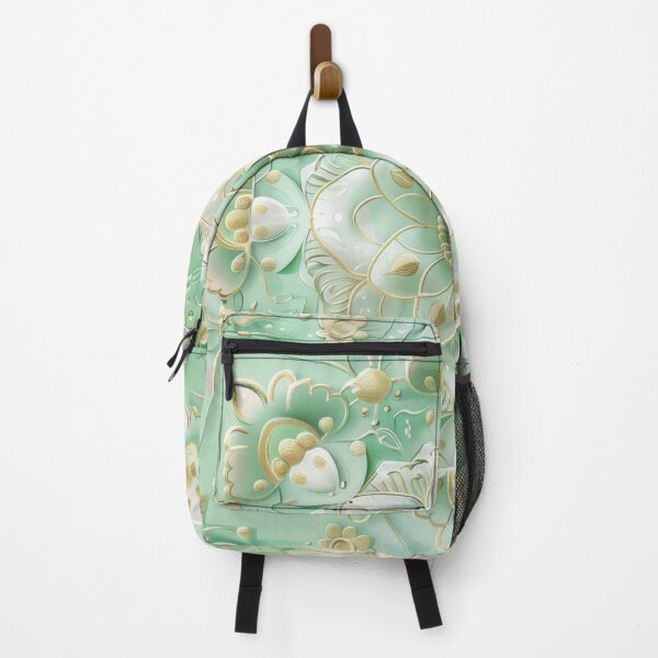 Item preview, Mint green and gold delicate mandala pattern designed and sold by PrettyPinkSkies.