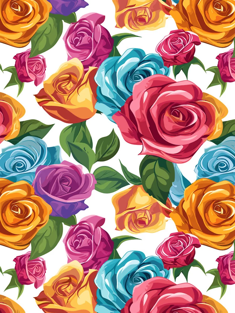 Thumbnail 5 of 5, iPhone Case, Colorful Roses designed and sold by arappelet.
