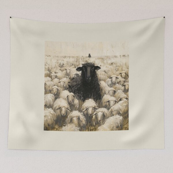 Item preview, Black Sheep of the Family (Too Distant Soulmate) designed and sold by Samuelsboro.