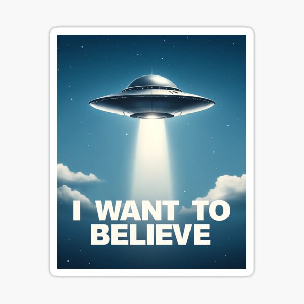 Item preview, I Want To Believe designed and sold by ShaneWalkerArt.