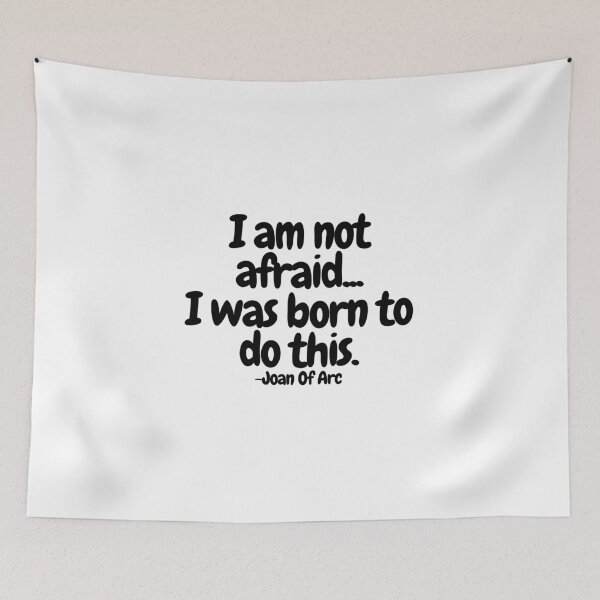 Item preview, I am not afraid... I was born to do this.  designed and sold by CharmStudio.