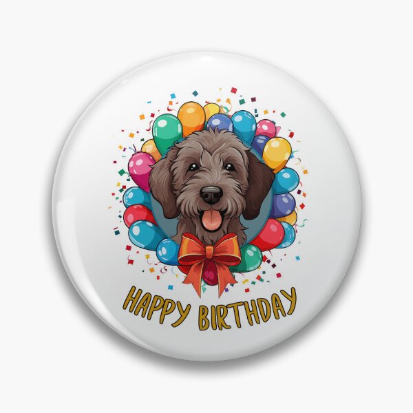 Artikelvorschau, Geburtstags-Doodle-Ooodle – Braun – Alles Gute zum Geburtstag! entworfen und verkauft von wotsthis.
