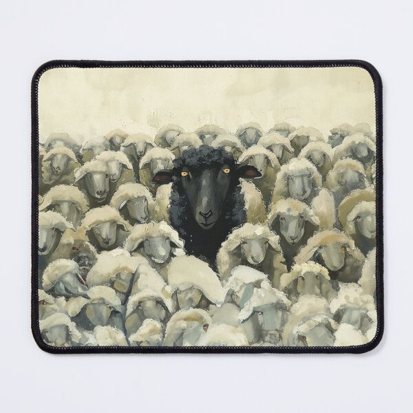 Item preview, Black Sheep of the Family (Sheep are an Illusion) designed and sold by Samuelsboro.