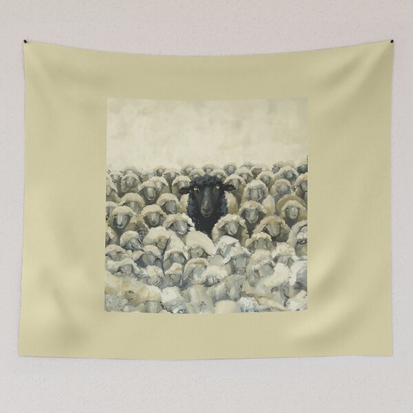 Item preview, Black Sheep of the Family (Sheep are an Illusion) designed and sold by Samuelsboro.