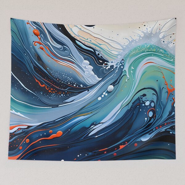 Item preview, Dynamic Wave Abstraction designed and sold by MrKATORSKI.