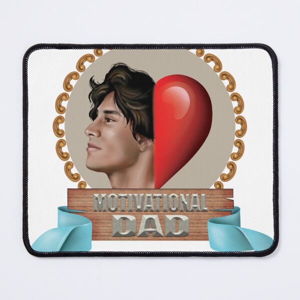 Item preview, "Heartfelt Dad: Motivational Message" designed and sold by RhonDesign.