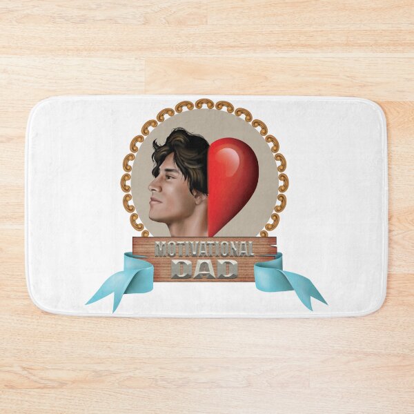 Item preview, "Heartfelt Dad: Motivational Message" designed and sold by RhonDesign.