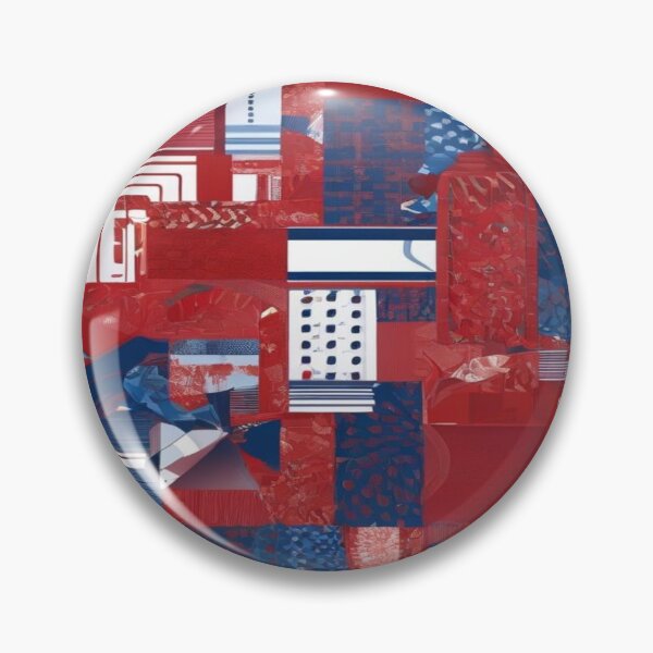 Item preview, Red and blue patches  designed and sold by Starfox120.
