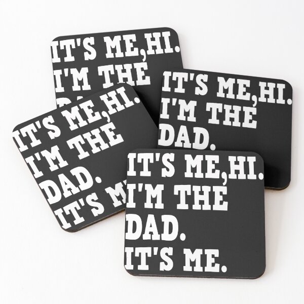 Item preview, Fathers Day Shirt Funny Its Me Hi I'm The Dad Its Me T-Shirt designed and sold by joulay.