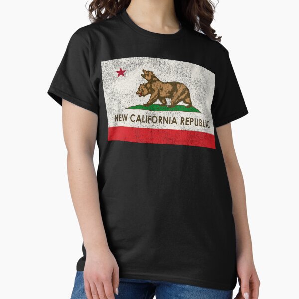 Item preview, New California Republic Worn-Out Flag designed and sold by Alema Art.