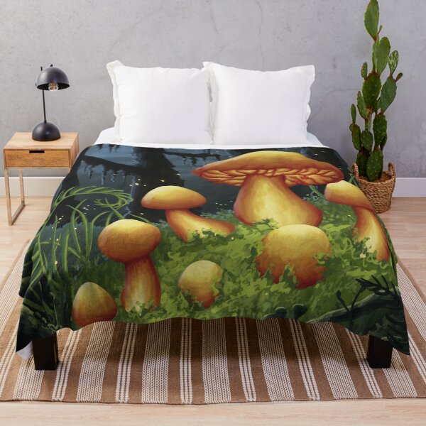 Item preview, Glow Mushrooms designed and sold by SelaRoseArt.