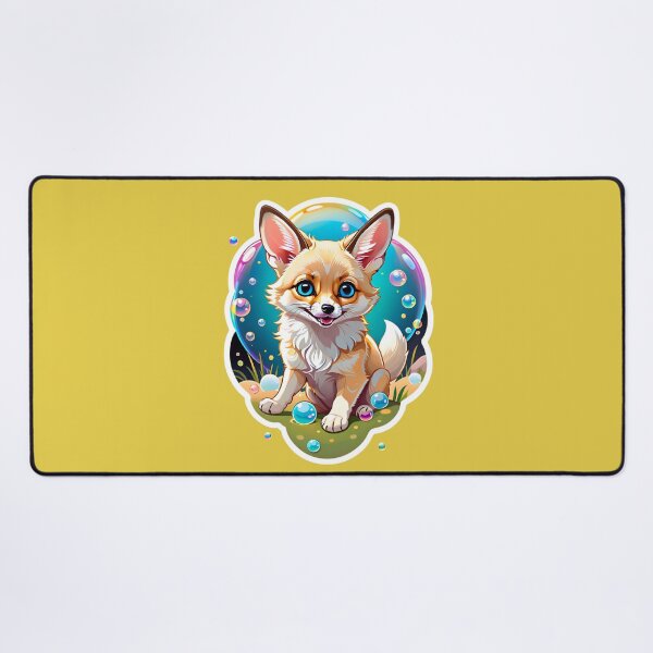 Item preview, Cute Baby Fennec Fox With Bubbles designed and sold by TheArtOfPat.