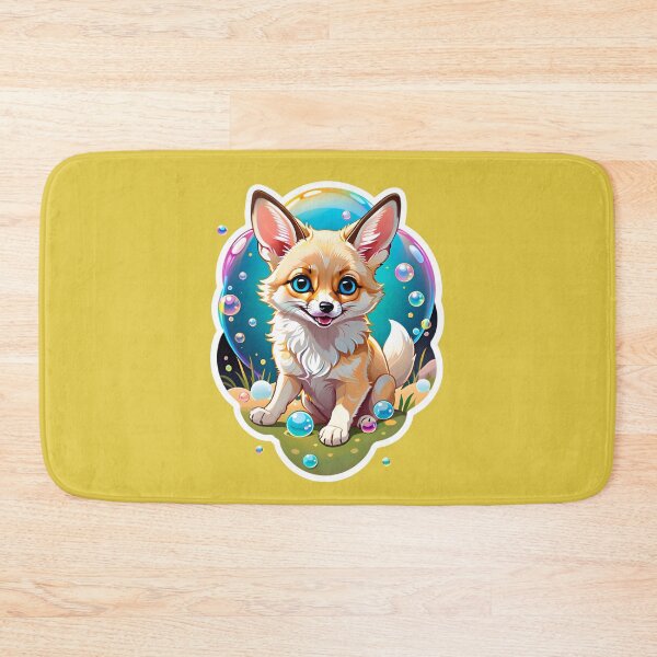 Item preview, Cute Baby Fennec Fox With Bubbles designed and sold by TheArtOfPat.
