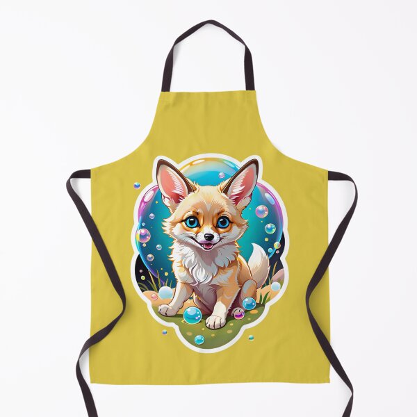 Item preview, Cute Baby Fennec Fox With Bubbles designed and sold by TheArtOfPat.