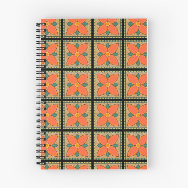 Item preview, Stylized Flower Tiles designed and sold by Celeste Bocchicchio-Chaudhri.