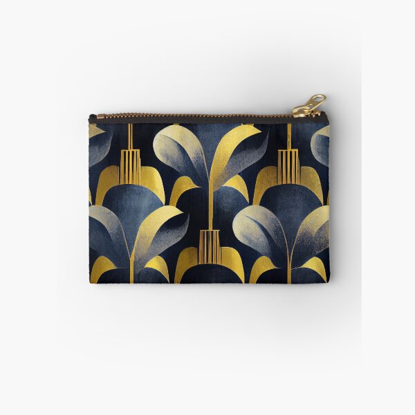 Item preview, Art Deco Cobalt Blue And Golden Vintage Pattern designed and sold by DEC02.