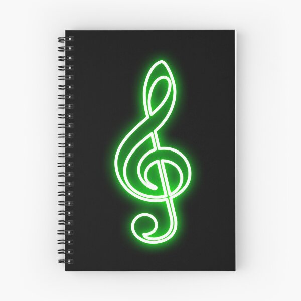 Item preview, Clave de sol verde neón designed and sold by jimmyben1.
