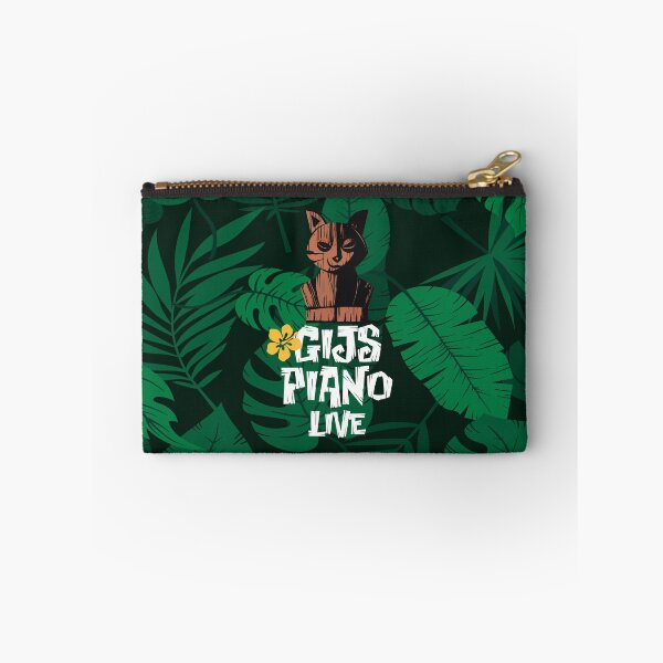 Aperçu de l'œuvre Tiki Kiti (Gijs Piano LIVE) - Inspiré de la salle Tiki de Disney créée et vendue par VanWinkelShop.