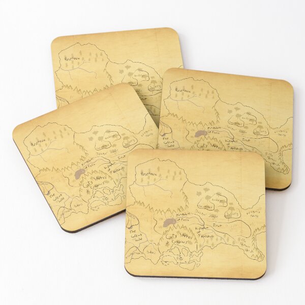 Item preview, Euophernia World Map designed and sold by VVendieGODIE.