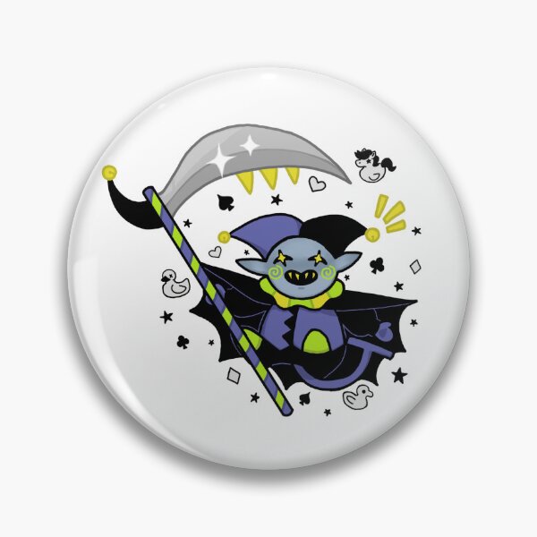 Item preview, deltarune jevil designed and sold by juniper16.