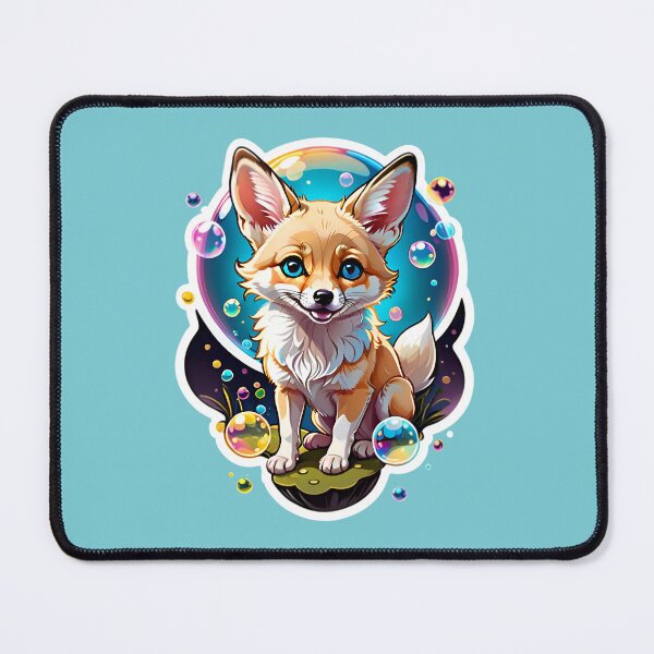 Item preview, Cute Baby Fennec Fox With Bubbles designed and sold by TheArtOfPat.