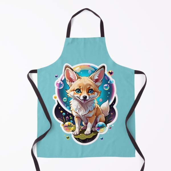 Item preview, Cute Baby Fennec Fox With Bubbles designed and sold by TheArtOfPat.