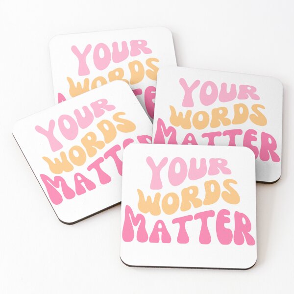 Item preview, Your Words Matter designed and sold by bellaabreu.