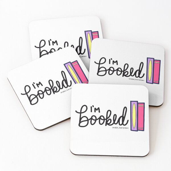 Item preview, I'm Booked Reader designed and sold by RabbitHeartArt.