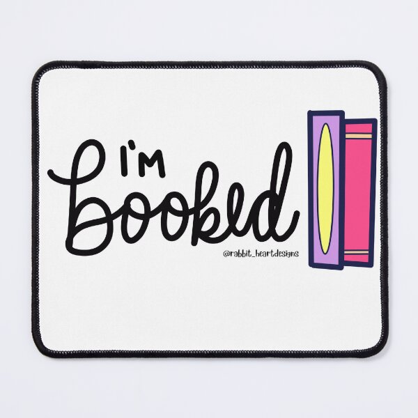 Item preview, I'm Booked Reader designed and sold by RabbitHeartArt.