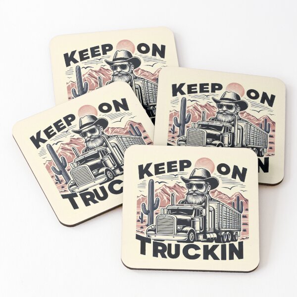 Item preview, Keep On Truckin designed and sold by Myra365Art.