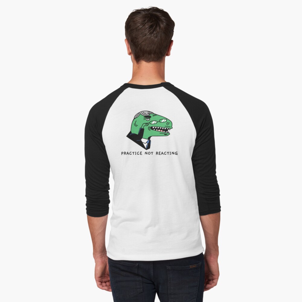 Item preview, Baseball ¾ Sleeve T-Shirt designed and sold by ethosessential.