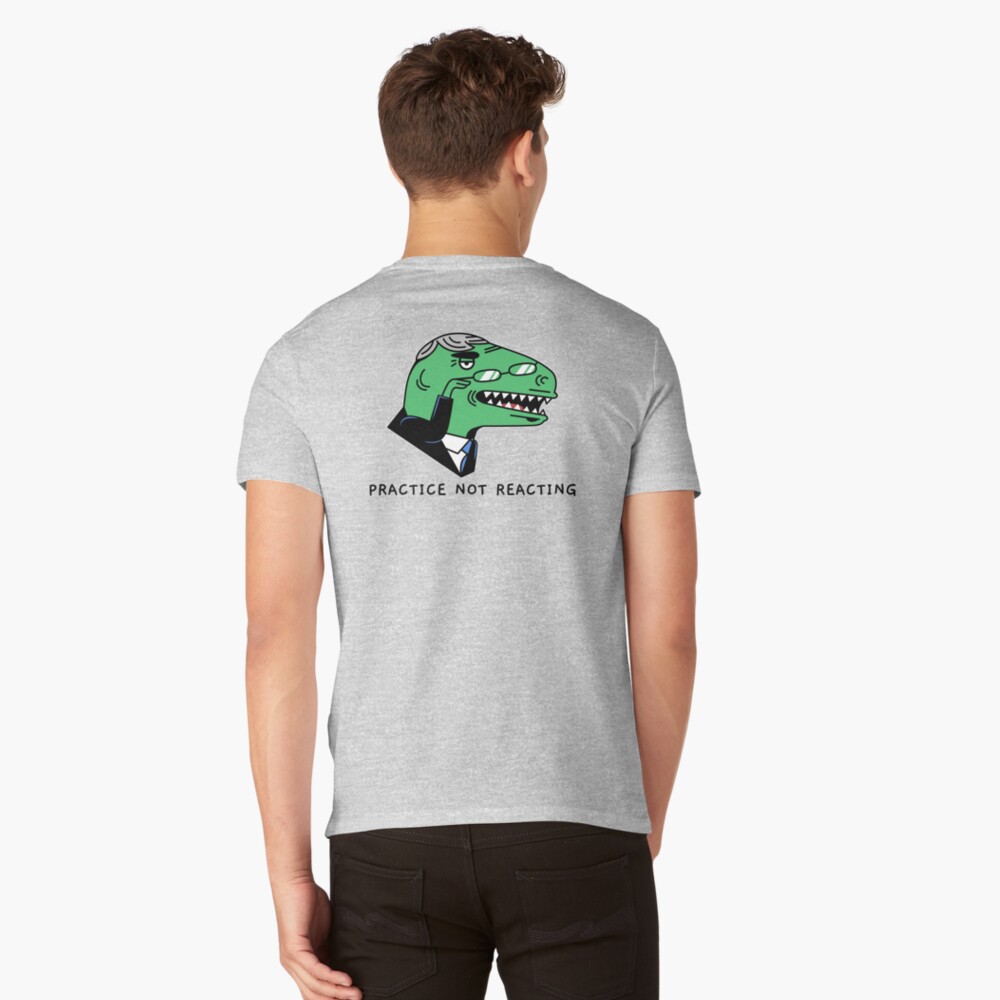 Item preview, V-Neck T-Shirt designed and sold by ethosessential.