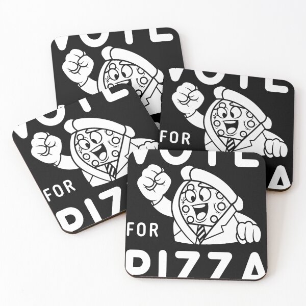 Item preview, Vote for Pizza Funny Elections designed and sold by KitonicTees.