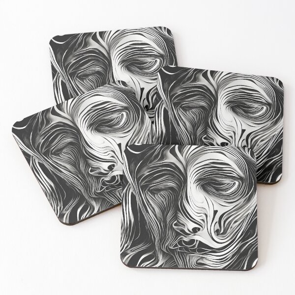 Item preview, The Abstract Face designed and sold by Not Hugo.