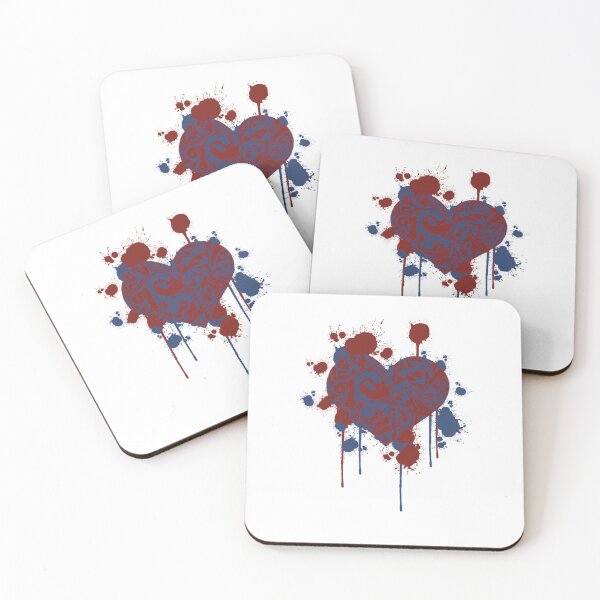 Item preview, sayaka and kyoko heart designed and sold by juniper16.
